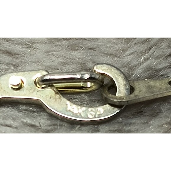 Vintage 14k Yellow Gold Plated GP Korea S Link Chain Long Necklace 20" Unisex - Picture 3 of 5